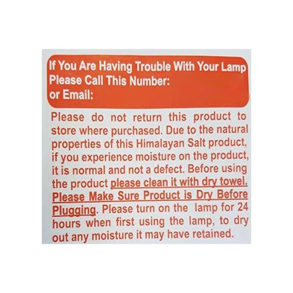 Needs&Gifts 2-3 KG Prime Quality 100% Original Himalayan Crystal Rock Salt Lamp - Image 6