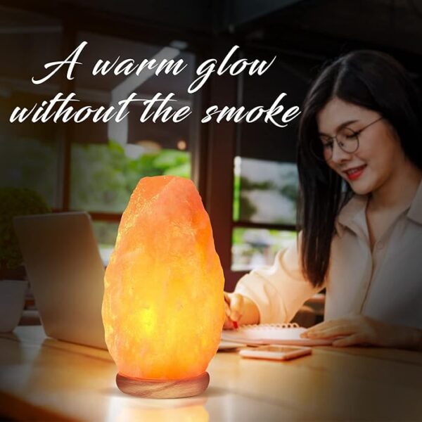 Needs&Gifts 2-3 KG Prime Quality 100% Original Himalayan Crystal Rock Salt Lamp - Image 15