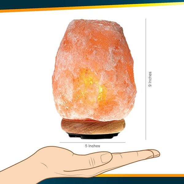 Needs&Gifts 2-3 KG Prime Quality 100% Original Himalayan Crystal Rock Salt Lamp - Image 9